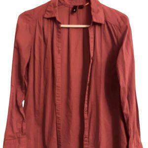 Dark Pink Divided by H&M button down shirt